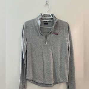 Vineyard Vines Shep Shirt Gray Quarter-Zip Pullover